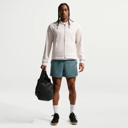 Zdjęcie produktu Męskie spodenki treningowe z dzianiny Dri-FIT 13 cm Nike N.A.C. - Szary