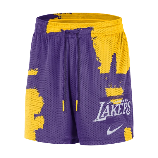 Zdjęcie produktu Męskie spodenki treningowe z siateczki Jordan Dri-FIT NBA Los Angeles Lakers Courtside - Fiolet