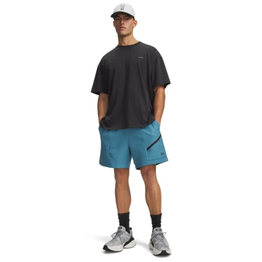 Zdjęcie produktu Męskie spodenki Under Armour UA Unstoppable Woven Shorts - niebieskie