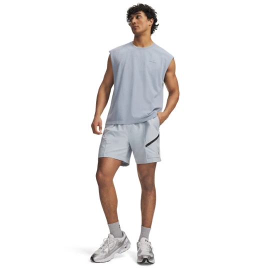 Zdjęcie produktu Męskie spodenki Under Armour UA Unstoppable Woven Shorts - szare