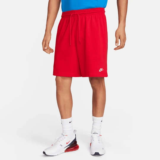 Zdjęcie produktu Męskie spodenki z dzianiny Nike Club - Czerwony