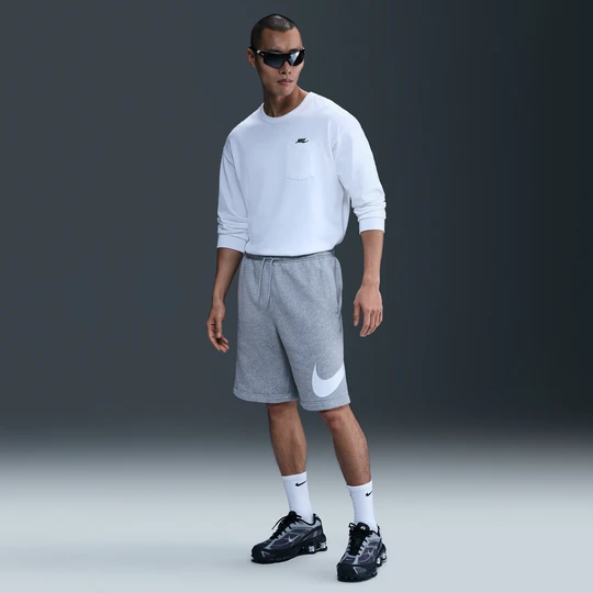 Zdjęcie produktu Męskie spodenki z dzianiny Nike Club - Szary