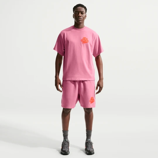 Zdjęcie produktu Męskie spodenki z dzianiny Nike Solo Swoosh - Różowy