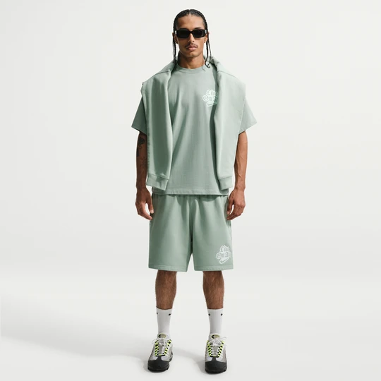 Zdjęcie produktu Męskie spodenki z dzianiny Nike Solo Swoosh - Zieleń