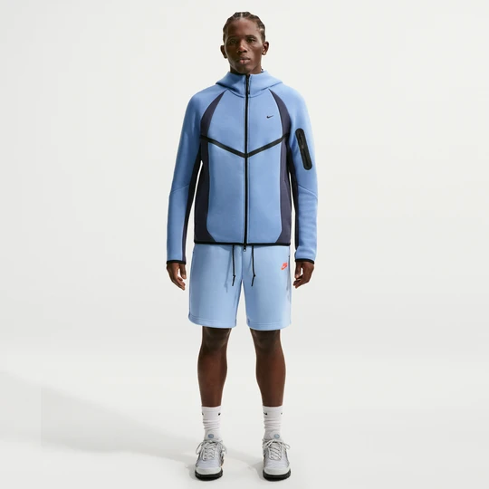 Zdjęcie produktu Męskie spodenki z dzianiny Nike Tech - Niebieski