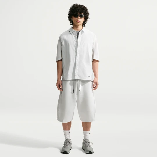 Zdjęcie produktu Męskie dzianinowe spodenki o kroju oversize Nike Tech - Biel
