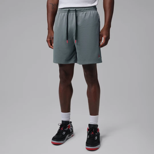 Zdjęcie produktu Męskie spodenki z siateczki Jordan Brooklyn - Szary