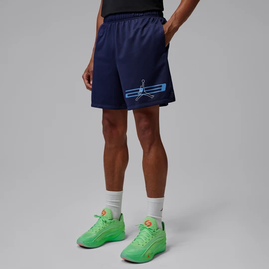 Zdjęcie produktu Męskie spodenki z siateczki z grafiką Dri-FIT Jordan - Niebieski