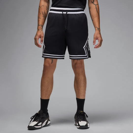Zdjęcie produktu Męskie spodenki z siateczki z motywem rombu Dri-FIT Jordan Sport - Czerń