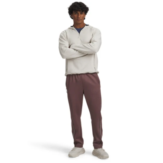 Zdjęcie produktu Męskie spodnie do biegania Under Armour Halo Running Pants - brązowe