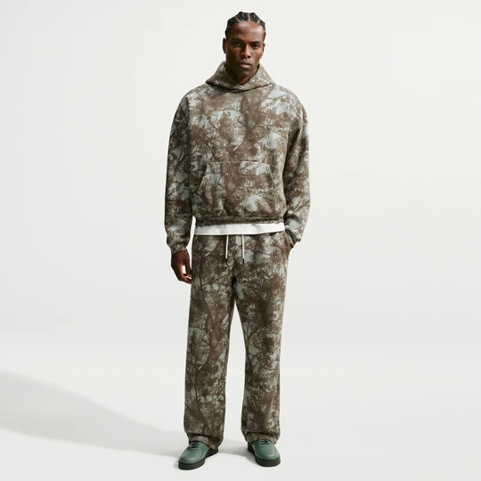 Zdjęcie produktu Męskie spodnie do koszykówki ze szczotkowanej dzianiny z luźnymi nogawkami Nike Standard Issue - Zieleń