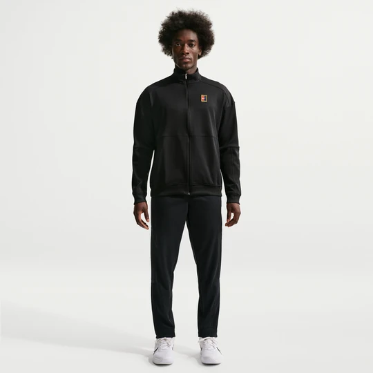 Zdjęcie produktu Męskie spodnie do tenisa NikeCourt Heritage - Czerń