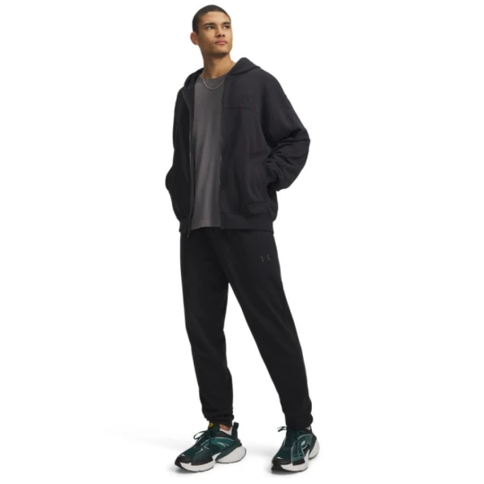 Zdjęcie produktu Męskie spodnie dresowe joggery Under Armour UA Rival Lightweight - czarne