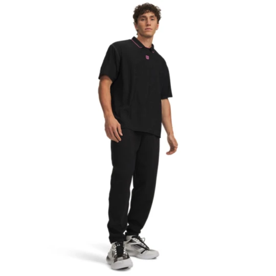 Zdjęcie produktu Męskie spodnie dresowe joggery Under Armour UA Unstoppable Flc Joggers - czarne