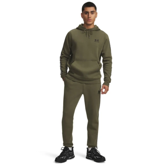 Zdjęcie produktu Męskie spodnie dresowe Under Armour UA Icon Fleece Jogger Taping - khaki