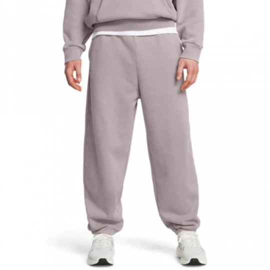 Zdjęcie produktu Męskie spodnie dresowe Under Armour UA Icon Hwt Flc Wash Os Pant - beżowe