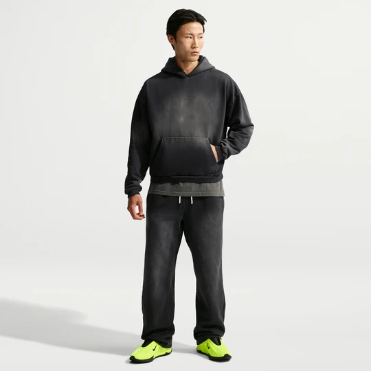 Zdjęcie produktu Męskie spodnie o kroju oversize do koszykówki z grubego, szczotkowanego materiału Nike Standard Issue - Szary