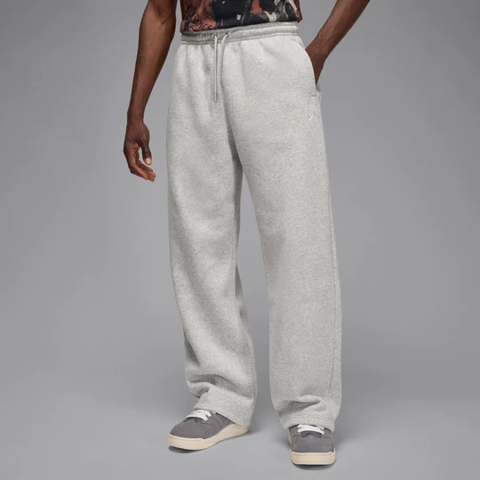 Zdjęcie produktu Męskie spodnie o kroju oversize z luźnymi nogawkami Jordan Brooklyn Fleece - Szary