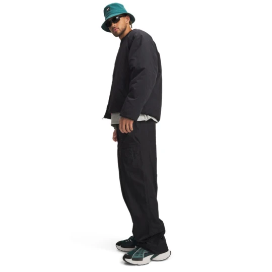 Zdjęcie produktu Męskie spodnie do koszykówki Under Armour UA Hoops Woven Pant - czarne