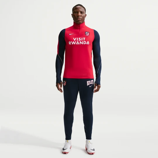 Zdjęcie produktu Męskie spodnie piłkarskie z dzianiny Nike Dri-FIT Atlético Madryt Strike (wersja trzecia) - Niebieski
