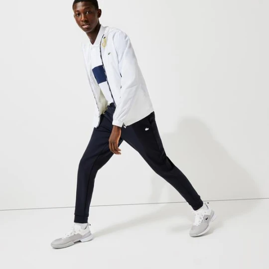 Zdjęcie produktu Męskie Spodnie Sportowe Z Mieszanej Bawełny Lacoste