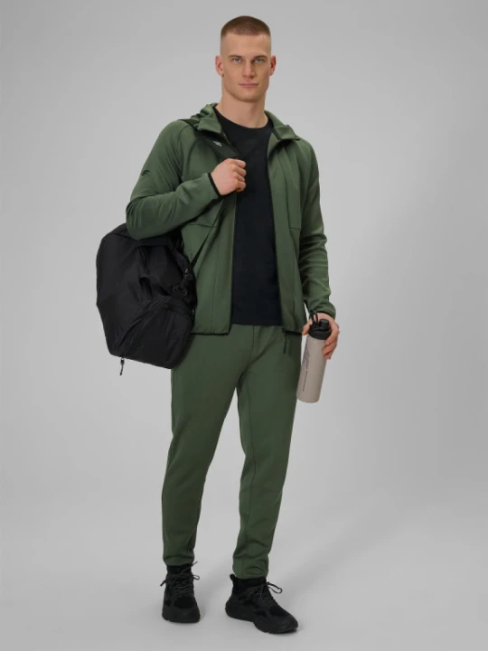 Zdjęcie produktu Męskie spodnie treningowe 4F 4FWSS26TFTRM1033 - khaki