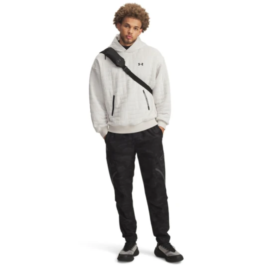 Zdjęcie produktu Męskie spodnie treningowe cargo UA Unstoppable Cargo Pant - czarne Under Armour