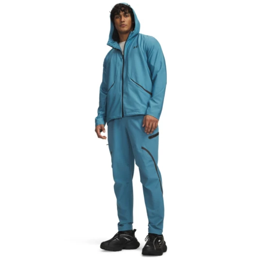 Zdjęcie produktu Męskie spodnie treningowe cargo UA Unstoppable Cargo Pant - niebieskie Under Armour
