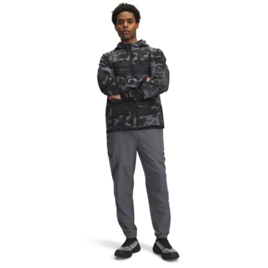 Zdjęcie produktu Męskie spodnie treningowe cargo UA Unstoppable Cargo Pant - szare Under Armour