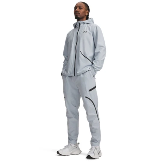 Zdjęcie produktu Męskie spodnie treningowe cargo UA Unstoppable Cargo Pant - szare Under Armour