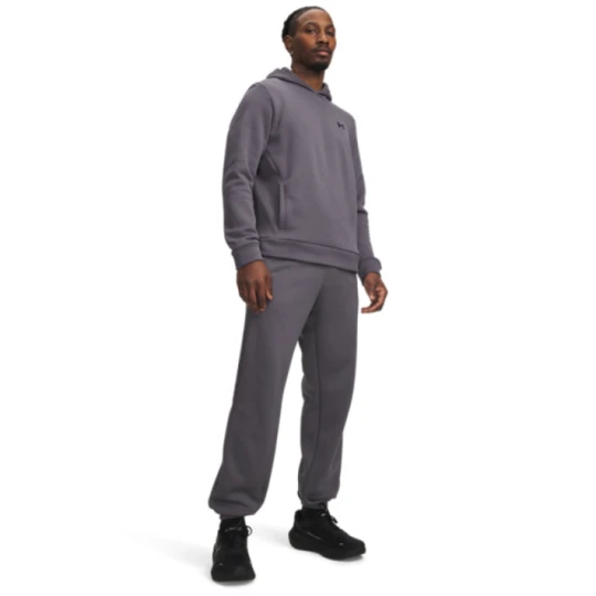 Zdjęcie produktu Męskie spodnie treningowe joggery Under Armour UA Armour Fleece Joggers - szare