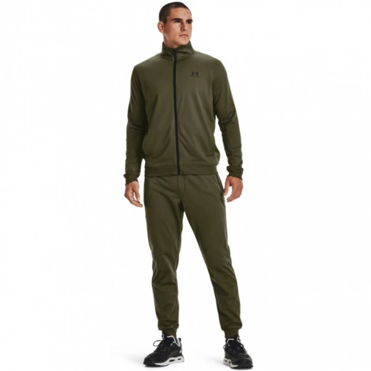 Zdjęcie produktu Męskie spodnie treningowe Under Armour Sportstyle Tricot Jogger - oliwkowe / khaki