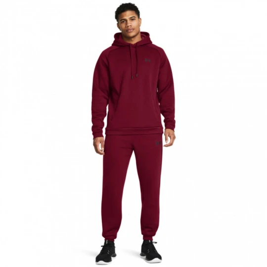 Zdjęcie produktu Męskie spodnie treningowe Under Armour UA Armour Fleece Pro Jogger - bordowe