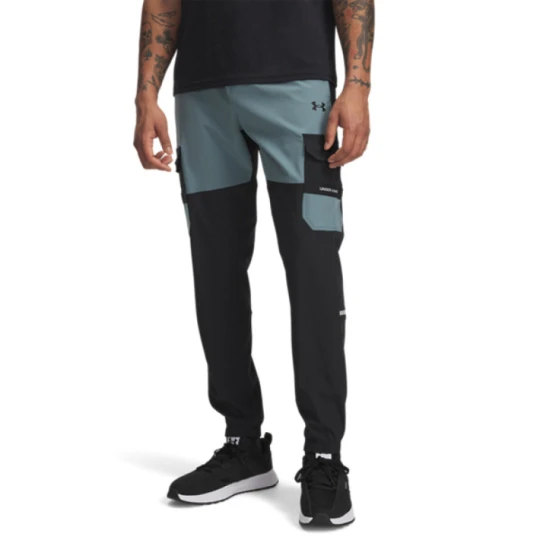 Zdjęcie produktu Męskie spodnie treningowe Under Armour UA Tech Utility Woven - czarne