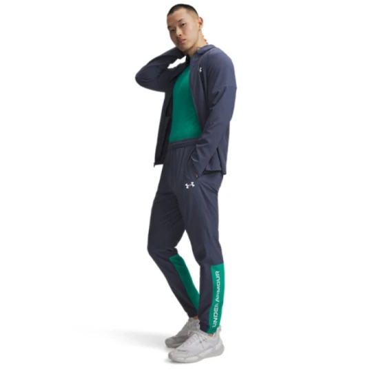 Zdjęcie produktu Męskie spodnie treningowe Under Armour UA Tech Utility Woven Pant - granatowe