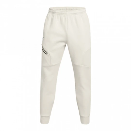 Zdjęcie produktu Męskie spodnie treningowe Under Armour UA Unstoppable Flc Jgr Eu - beżowe