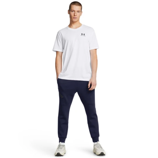 Zdjęcie produktu Męskie spodnie treningowe Under Armour UA Unstoppable Flc Jgr Eu - granatowe