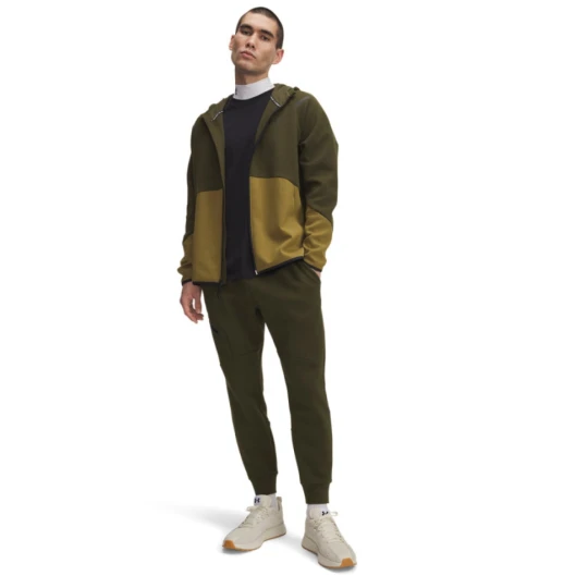 Zdjęcie produktu Męskie spodnie treningowe Under Armour UA Unstoppable Flc Jgr Eu - khaki
