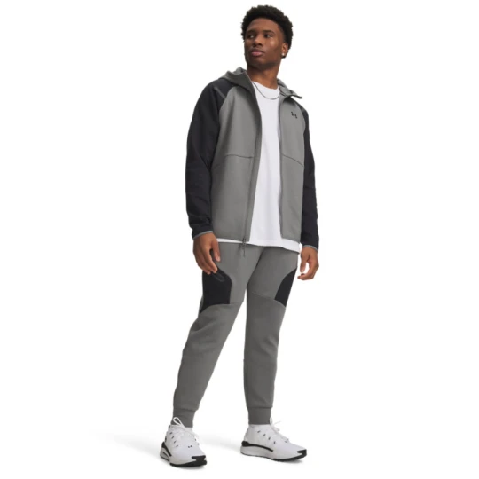 Zdjęcie produktu Męskie spodnie treningowe Under Armour UA Unstoppable Flc Jgr Eu - szare