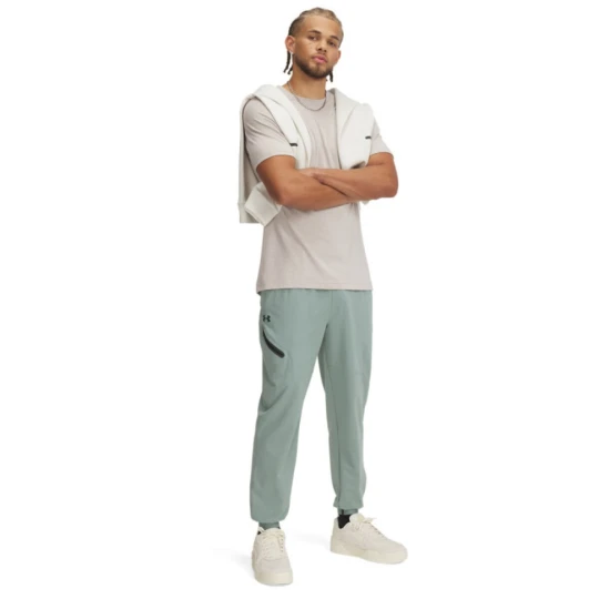 Zdjęcie produktu Męskie spodnie treningowe Under Armour UA Unstoppable Joggers - zielone