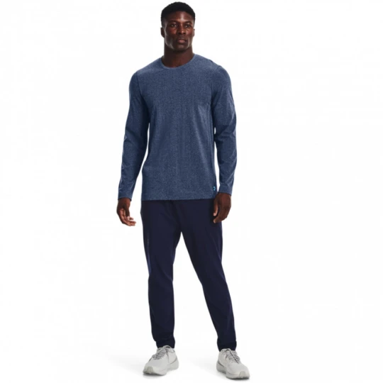 Zdjęcie produktu Męskie spodnie treningowe Under Armour Unstoppable Tapered Pants - granatowe