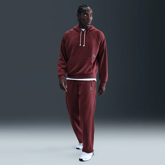 Zdjęcie produktu Męskie spodnie treningowe z dzianiny Dri-FIT Nike Gym Heritage - Czerwony
