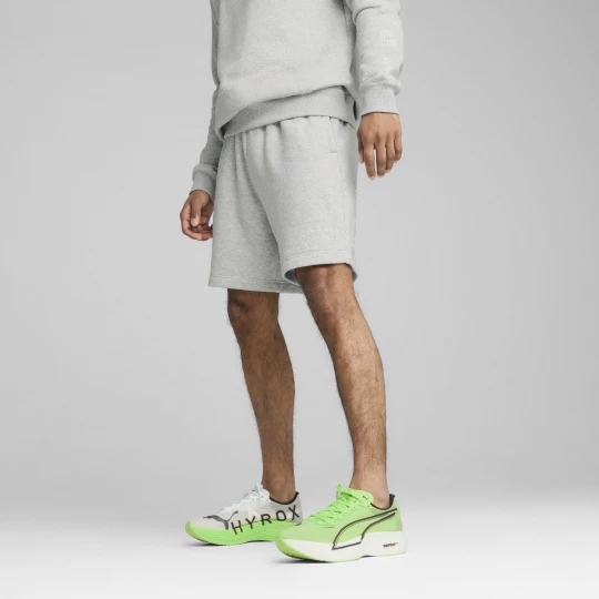 Zdjęcie produktu Męskie szorty dresowe PUMA × HYROX, Odzież, Szary
