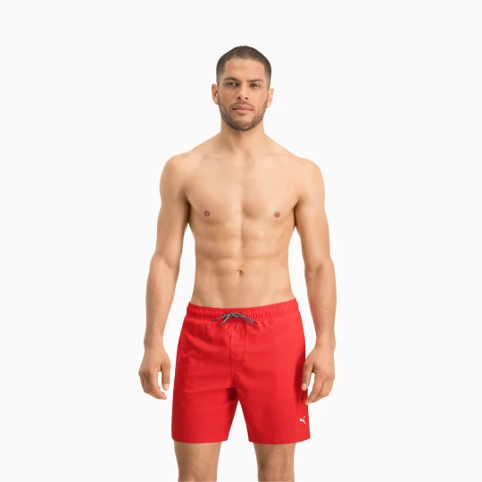 Zdjęcie produktu Męskie szorty pływackie o śCzerwonyniej długości PUMA Swim, Odzież