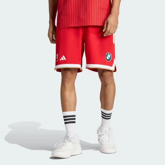 Zdjęcie produktu Męskie szorty podstawowe FC Bayern Monachium BB Adidas Better Scarlet