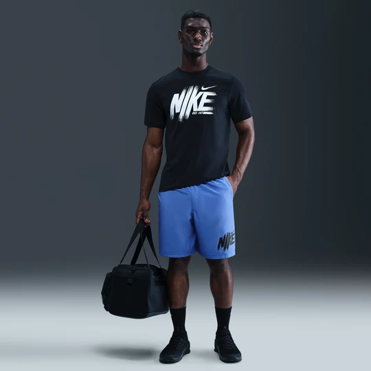 Zdjęcie produktu Męskie uniwersalne spodenki bez podszewki 23 cm Dri-FIT Nike Form - Niebieski