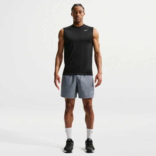 Zdjęcie produktu Męskie uniwersalne spodenki bez podszewki Dri-FIT Nike Form 18 cm - Szary
