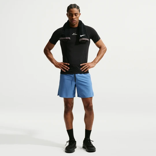 Zdjęcie produktu Męskie uniwersalne spodenki bez podszewki Dri-FIT Nike Unlimited 18 cm - Niebieski