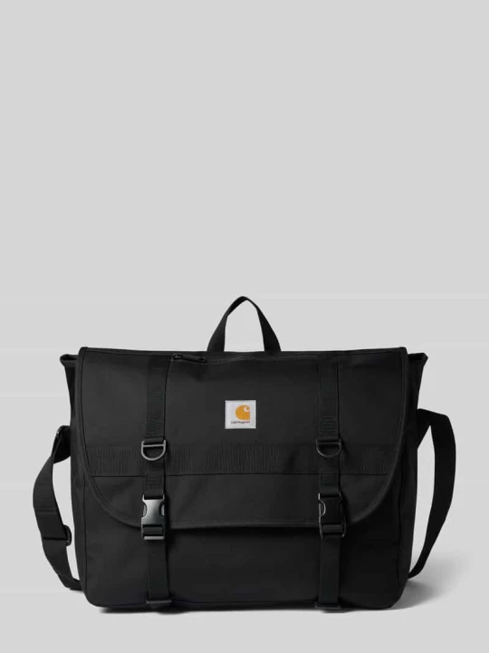Zdjęcie produktu Messenger bag z naszywką z logo model 'Jake' Carhartt WIP Czarny