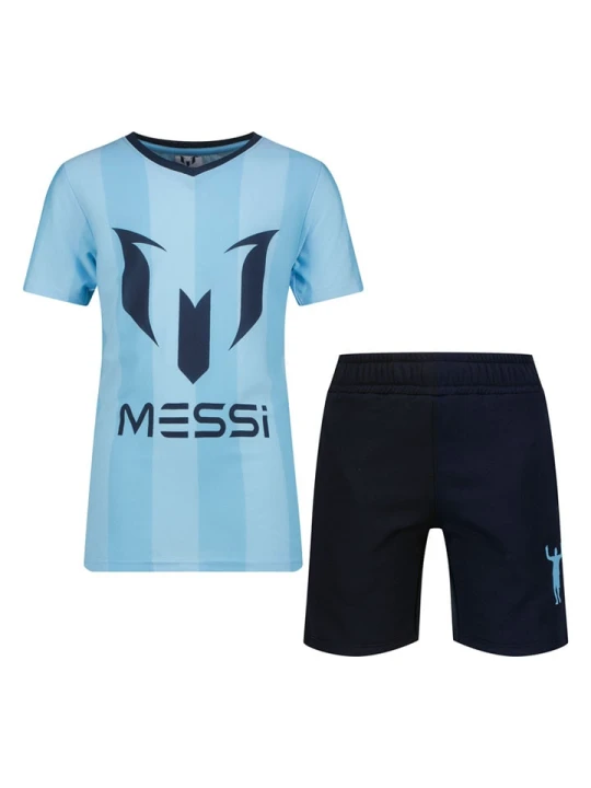 Zdjęcie produktu Messi 2-częściowy zestaw w kolorze błękitno-granatowym rozmiar: 164